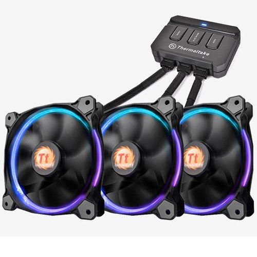 Fan Thermaltake Riing 12 Led RGB - 3 Fan pack