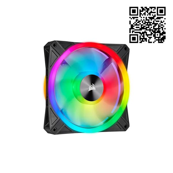 Fan Corsair QL140 RGB - Kit 2 Fan