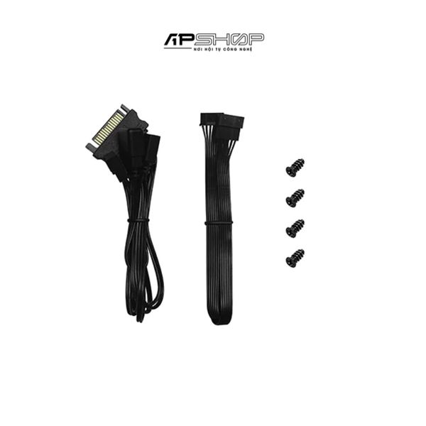 Fan DeepCool FC120(3 in 1) Kit 3 Fan ARGB Black | Không hub | Chính hãng