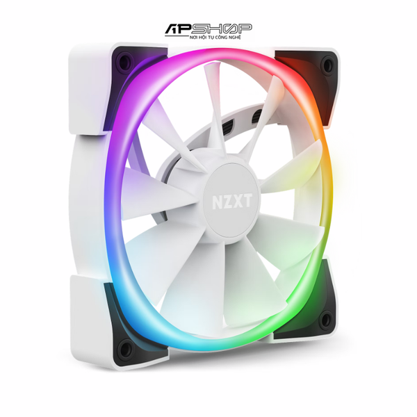 Fan NZXT AER RGB 2 White 120mm | Chính hãng