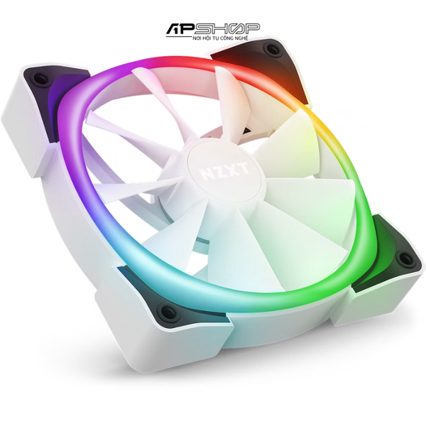 Fan NZXT AER RGB 2 White Triple Starter 3 Fan 120mm | Chính hãng