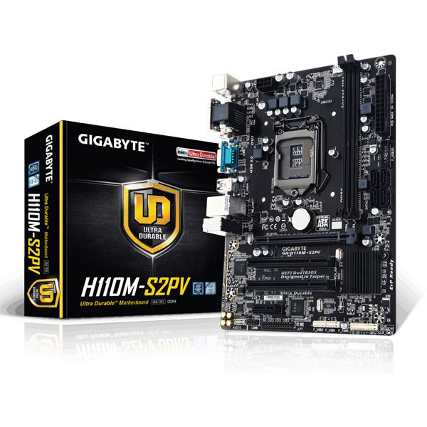 Mainboard Gigabyte GA-H110M-S2PV Socket 1151