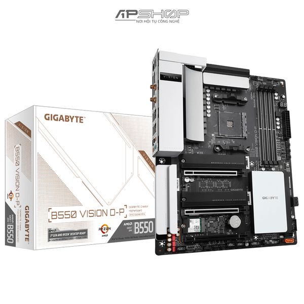 GIGABYTE B550 VISION D-P - Hàng chính hãng