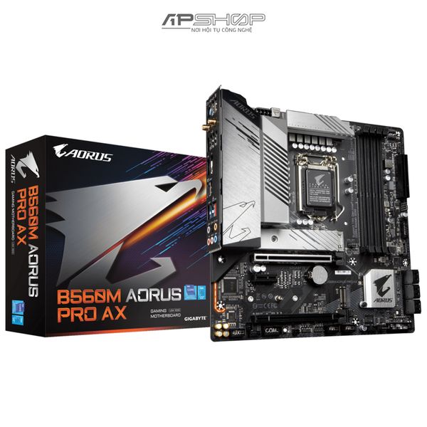 GIGABYTE B560M AORUS PRO AX - Hàng chính hãng