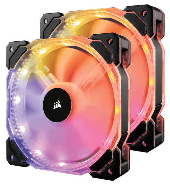 Fan Corsair HD140 RGB Led - Kit 2 Fan