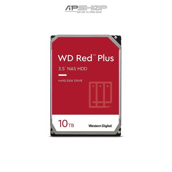 HDD Western Digital Red Plus 10TB - Hàng chính hãng