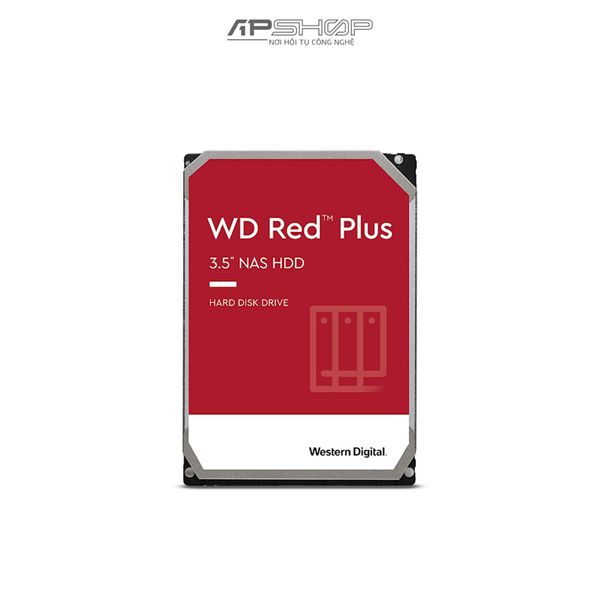 HDD Western Digital Red Plus 2TB 5400RPM WD20EFZX | Chính hãng