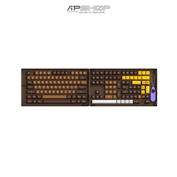 Keycap AKKO Chocolate PBT Double-Shot ASA profile | Chính hãng