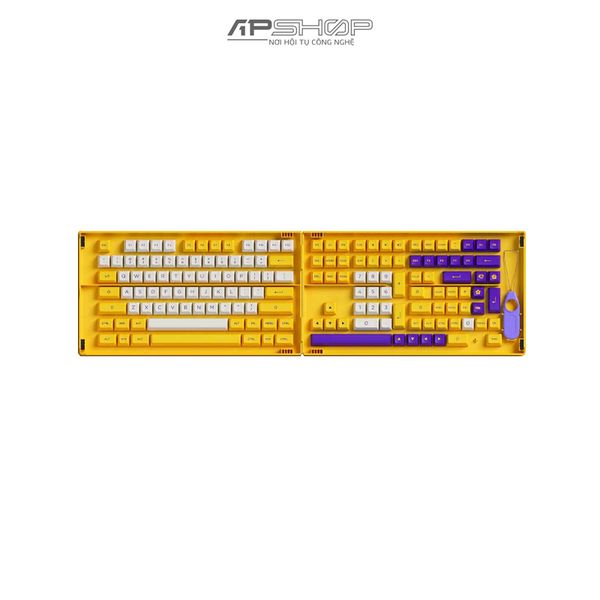 Keycap AKKO Los Angeles PBT Double-Shot ASA profile | Chính hãng