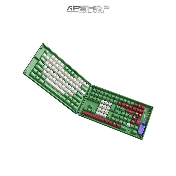 Keycap AKKO Matcha Red Bean PBT Double-Shot ASA profile | Chính hãng