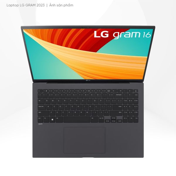 Laptop doanh nhân LG Gram 2023 16Z90R | i7 | Ram 16GB | SSD 512GB | Win 11 Home Plus | Grey | Chính hãng
