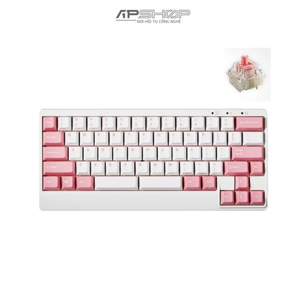 Leopold FC650MDS PD Double Space Key Light Pink | Chính hãng