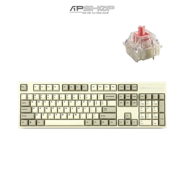 Leopold FC900R PD White Grey | Chính hãng