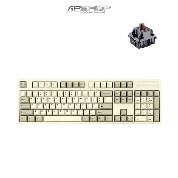 Leopold FC900R PD White Grey | Chính hãng