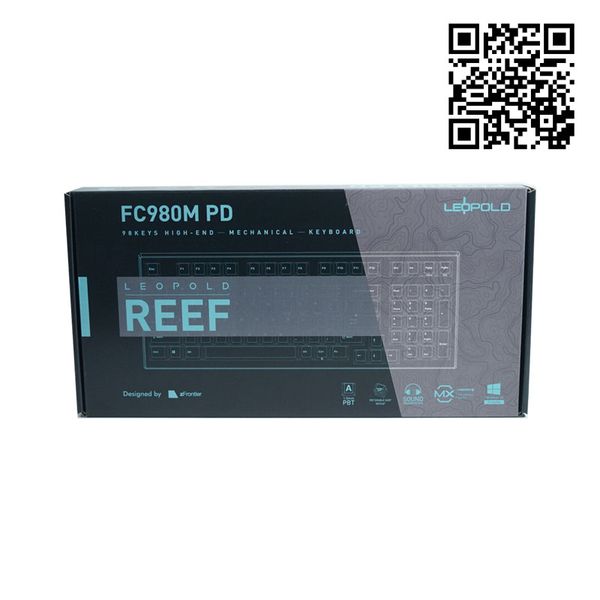 Leopold FC980MPD Blue Font