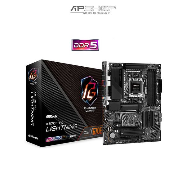 Mainboard Asrock X670E PG Lightning | Chính hãng