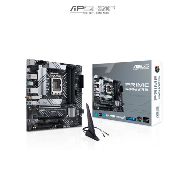 Mainboard Asus PRIME B660M-A WIFI D4 | Chính hãng