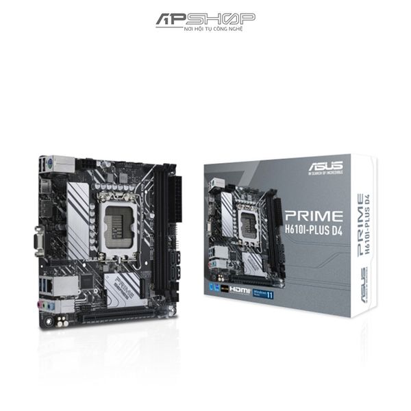 Mainboard Asus PRIME H610I-PLUS D4 | Chính hãng