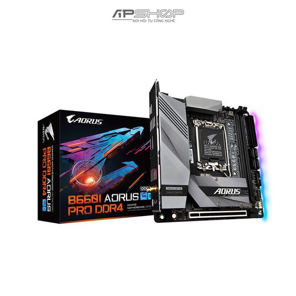 Mainboard GIGABYTE B660I AORUS PRO DDR4 | Chính hãng