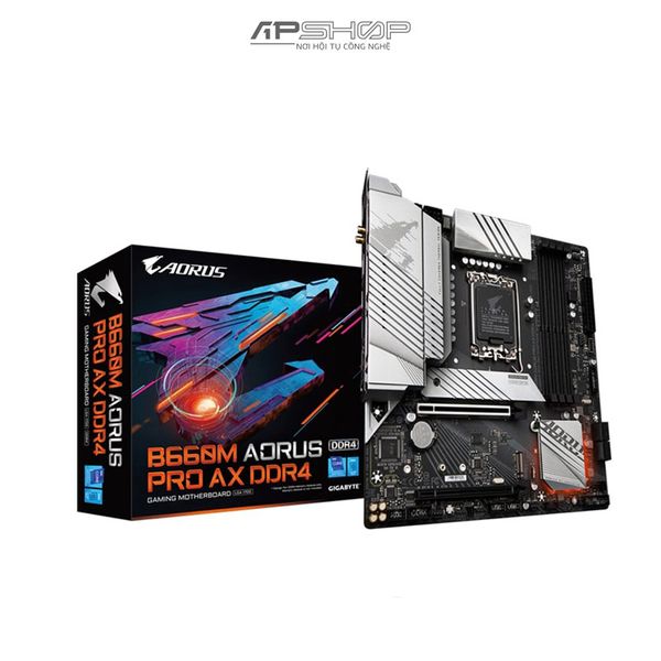 Mainboard GIGABYTE B660M AORUS PRO AX | Chính hãng