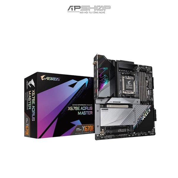 Mainboard GIGABYTE X670E AORUS MASTER | Chính hãng