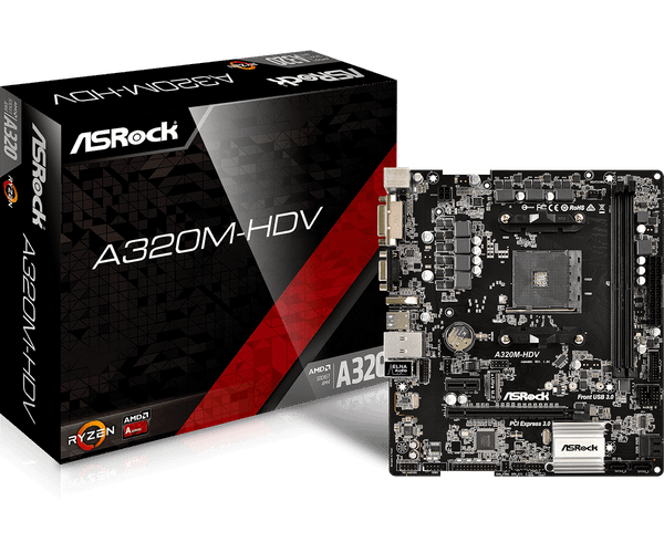 Mainboard ASRock A320M HDV