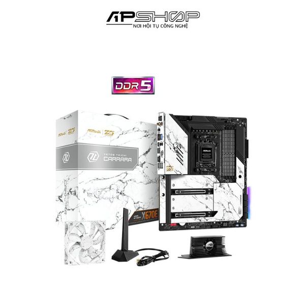 Mainboard Asrock X670E Taichi Carrara | Chính hãng