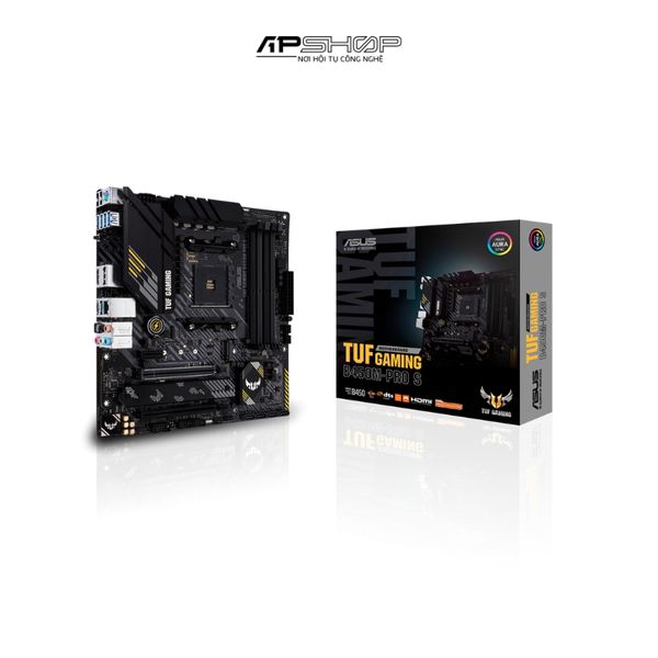 Mainboard Asus TUF GAMING B450M-PRO S | Chính hãng