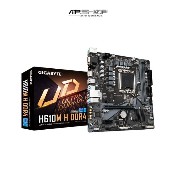 Mainboard GIGABYTE H610M H DDR4 | Chính hãng