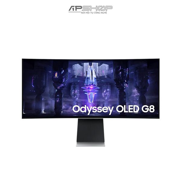 Màn hình Samsung Odyssey OLED G8 G85SB 34 inch 175Hz WQHD Cong 1800R Smart TV | Chính hãng