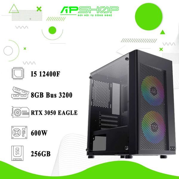 Máy tính APS RTX 3050 i5 12400F Gen 12 | Chính hãng