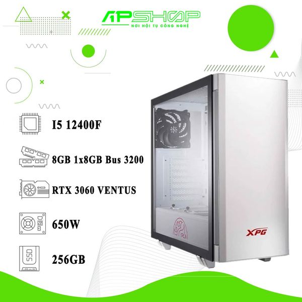 Máy tính APS RTX 3060 i5 12400F Gen 12 | Chính hãng