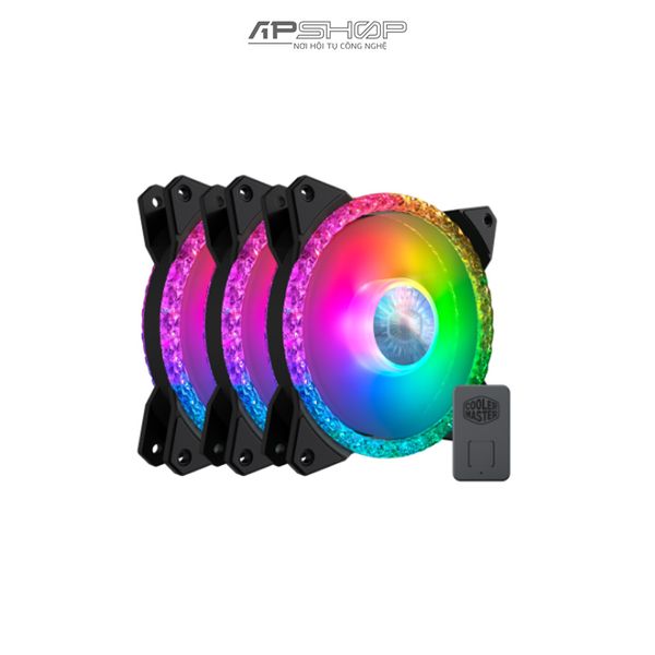 Fan Cooler Master MasterFan MF120 PRISMATIC ARGB - 3 FAN