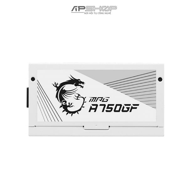 Nguồn MSI MPG A750GF WHITE 750W 80 Plus Gold | Chính hãng