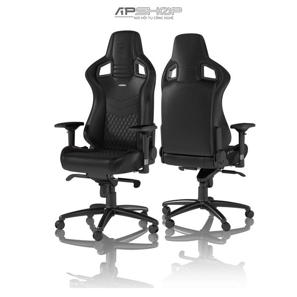 Ghế Noblechairs Epic Real Leather Black | Chính hãng