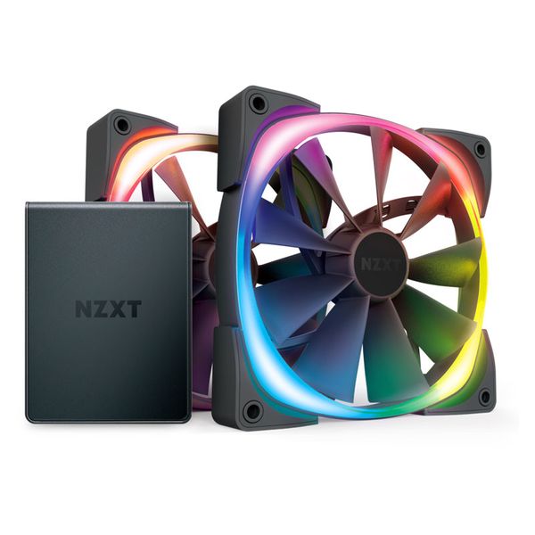 NZXT AER RGB 2 Started Kit 2 Fan 140mm + Hue 2 Controller