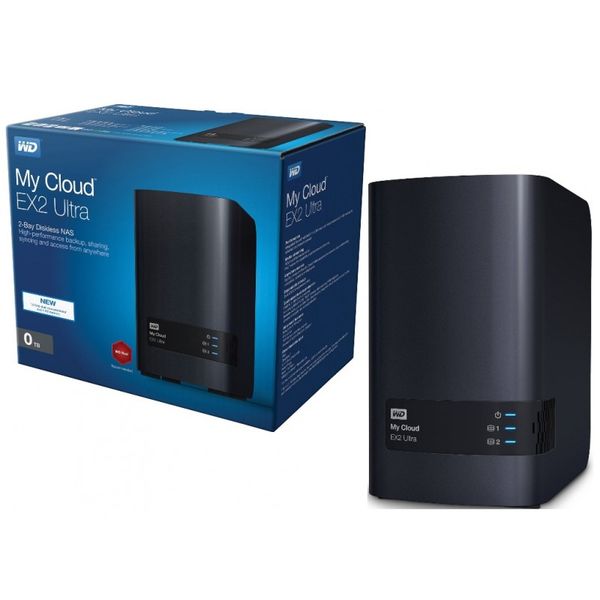 Ổ cứng di động Western My Cloud EX2 Ultra 0TB Charcoal Multi City ASIA