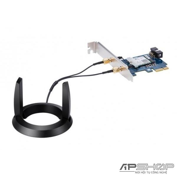 Card Wifi Bluetooth 5.0 Asus AC1200 PCE 160MHz - AC58BT