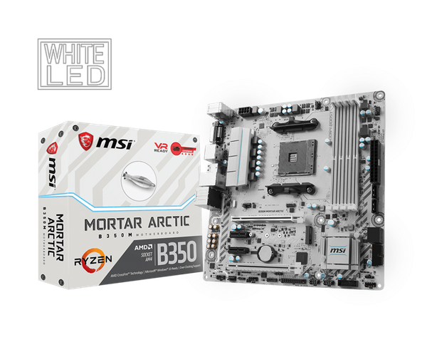 Mainboard MSI B350M Mortar Arctic