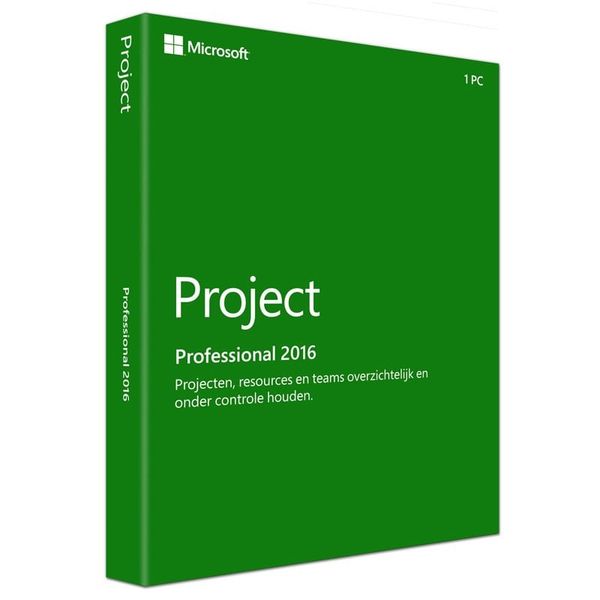 Project Pro 2016 32-bit/x64 English EM DVD