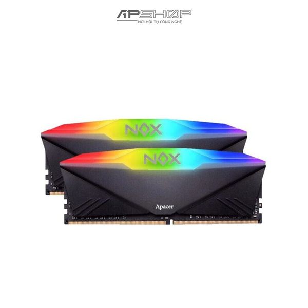 Ram Apacer NOX RGB 32GB 2x16GB Bus 3600 | Chính hãng