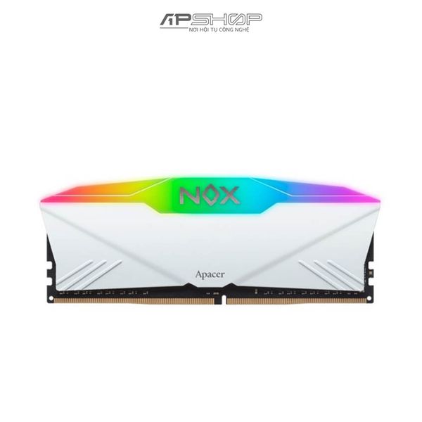 Ram Apacer NOX RGB White 16GB 1x16GB Bus 3200 | Chính hãng