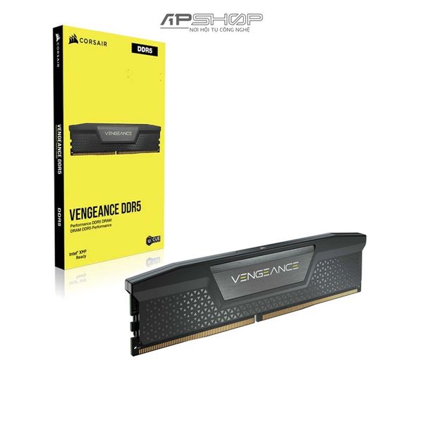 Ram Corsair DDR5 Bus 5200 16GB 1x16GB Vengeance LPX Black | C40 | 1.25V | Chính hãng