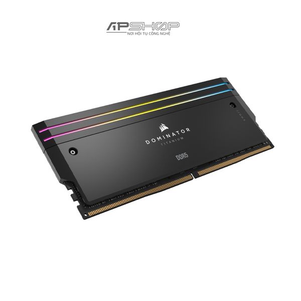 Ram Corsair DDR5 Bus 6000 64GB 2324GB | DOMINATOR TITANIUM Black RGB | 1.4V | Chính hãng