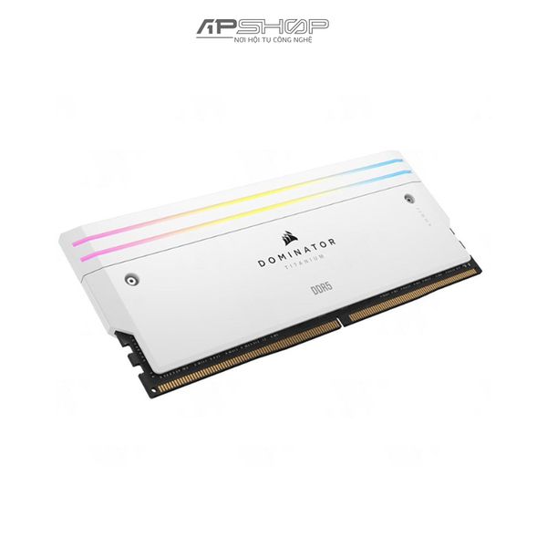 Ram Corsair DDR5 Bus 6000 64GB 32GB | DOMINATOR TITANIUM White RGB | 1.4V | Chính hãng