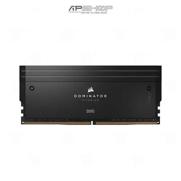 Ram Corsair DDR5 Bus 6600 32GB 2x16GB | DOMINATOR TITANIUM Black RGB | 1.4V | Chính hãng