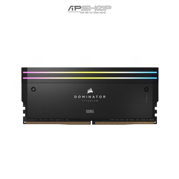 Ram Corsair DDR5 Bus 6600 96GB 2x48GB | DOMINATOR TITANIUM Black RGB | 1.4V | Chính hãng