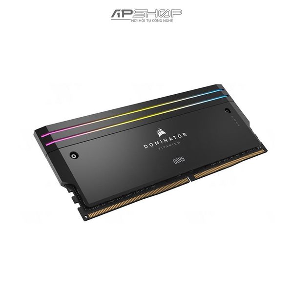 Ram Corsair DDR5 Bus 6600 96GB 2x48GB | DOMINATOR TITANIUM Black RGB | 1.4V | Chính hãng
