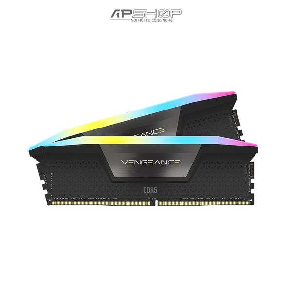 Ram Corsair Vengeance RGB Black 32GB (2 x 16GB) Bus 6000 C36 DDR5 | Chính hãng