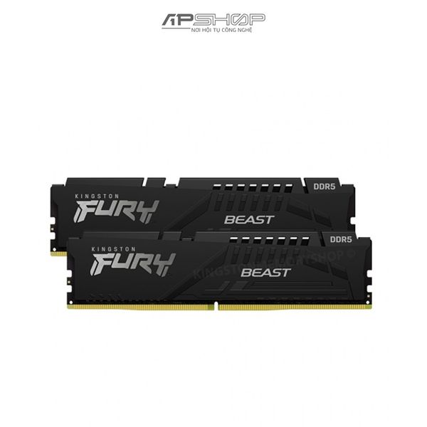 Ram Kingston Fury Beast Black 32GB 2x16GB Bus 5600 CL40 DDR5 | Chính hãng
